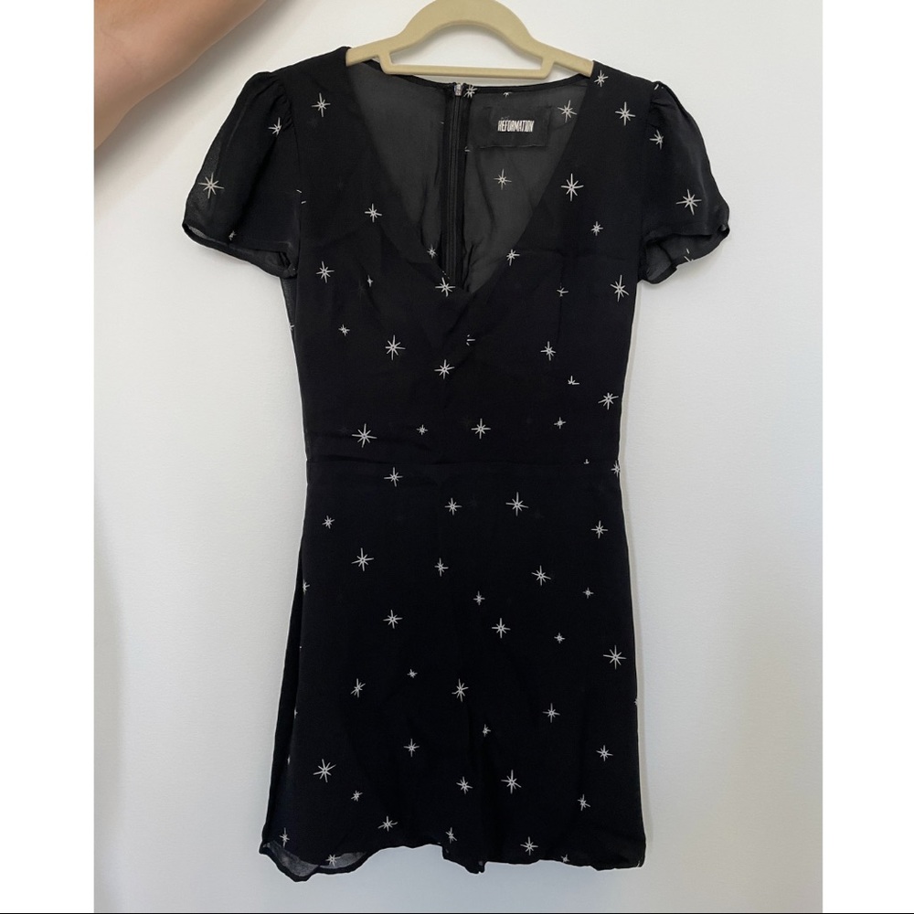 Reformation short sleeve dress